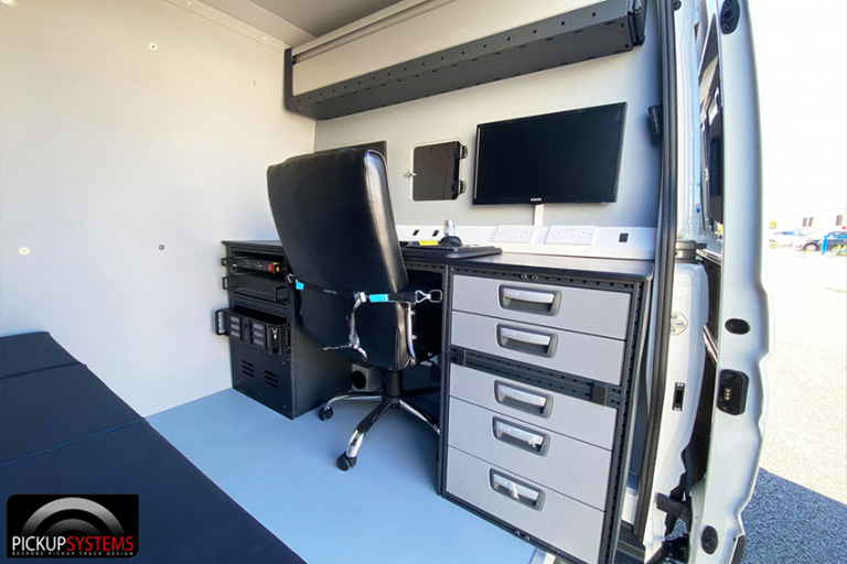 Welfare Van Customisation | Pickup Systems UK