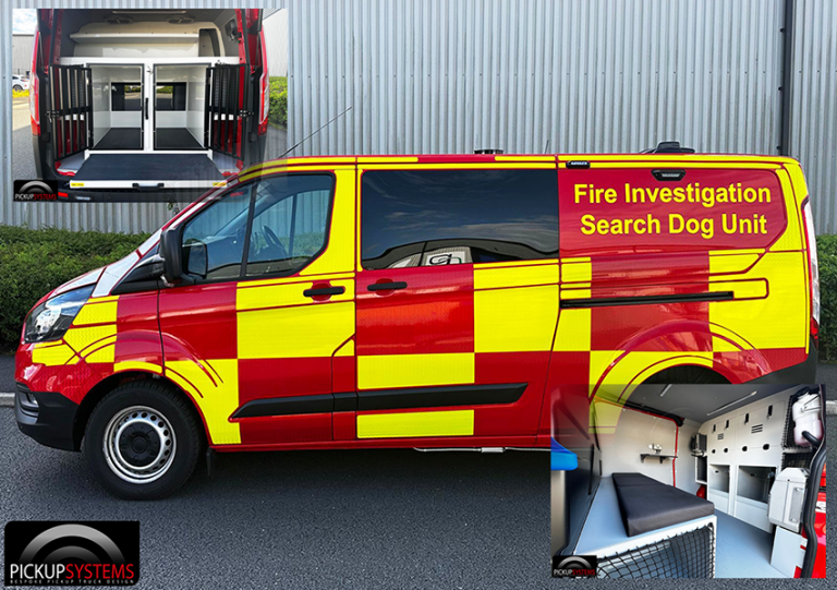 Mountain Rescue Vehicle Conversions | Pickup Systems UK