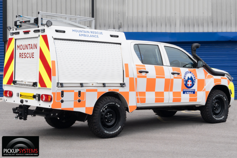 Mountain Rescue Custom Vehicle Conversions | Pickup Systems UK