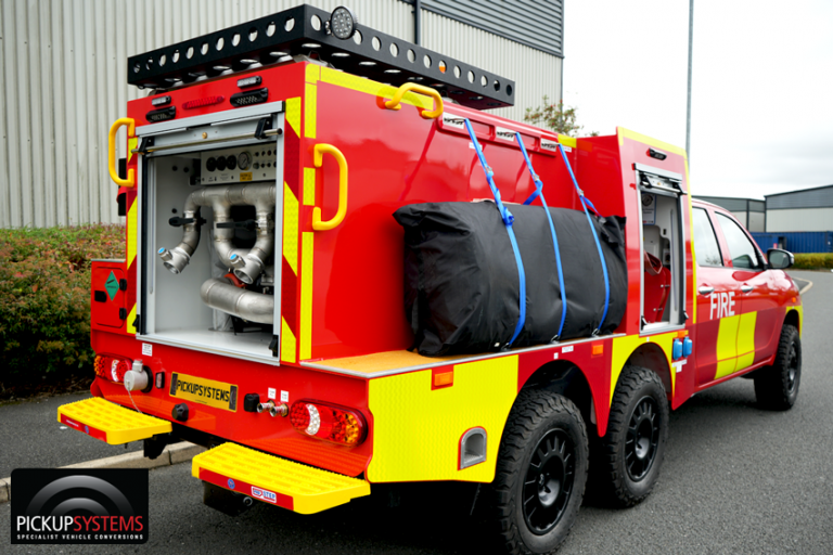 Fire Appliance Vehicle Conversions | Pickup Systems UK